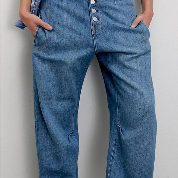Free People “Osaka” Sky Denim Jeans - Picture 6 of 6